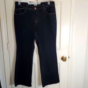 JMS (Just My Size) Womens Boot Cut Jeans with embellished Back Pockets Size 18w